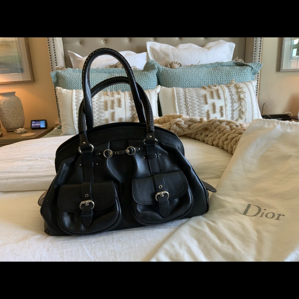 100% authentic Christian Dior black leather bag❣️ - Picture 12 of 12